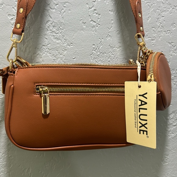 YALUXE PU LEATHER CROSSBODY PURSE - Picture 2 of 6